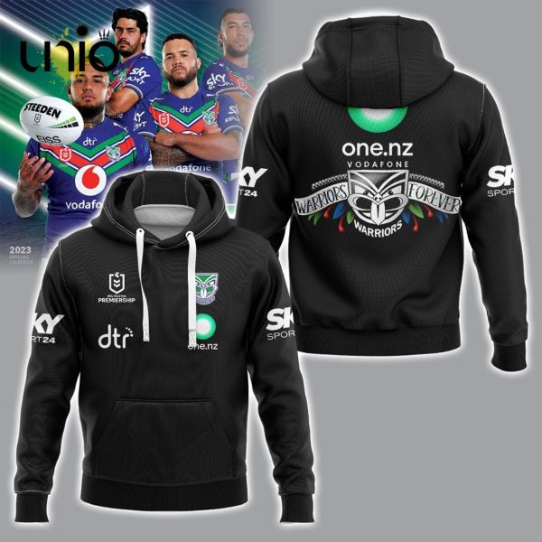 2023 Up The Wahs Our Year Finals New Zealand Warriors Black Hoodie, Jogger, Cap