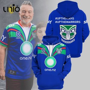 New Zealand Warriors FC Up The Wahs NRL Blue Combo Hoodie, Jogger, Cap