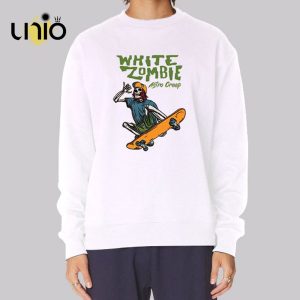 Vintage Skate White Zombie T-Shirt