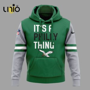 NFL Philadelphia Eagles IT’S A PHILLY THING Kelly Green Hoodie, Jogger, Cap