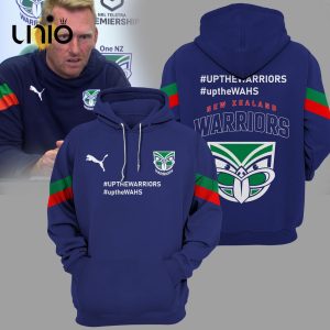 New Zealand Warriors NRL Up The Wash FC Blue Hoodie, Jogger, Cap Limited