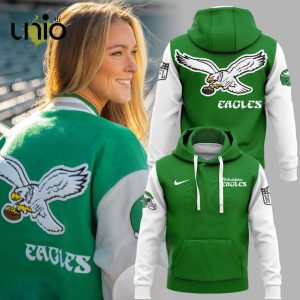 Special The iconic 90s Philadelphia Eagles Letterman Jacket Kelly Green Hoodie, Jogger, Cap