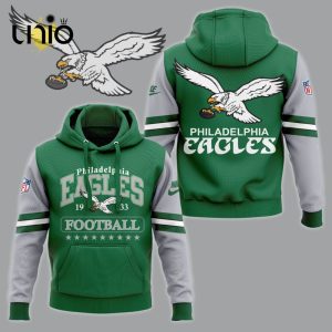 Limited NFL Philadelphia Eagles Classic Combo Green Hoodie, Jogger, Cap