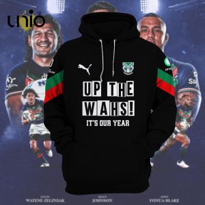 New Zealand Warriors NRL 2023 Up The Wash It’s Our Year Black Hoodie, Jogger, Cap