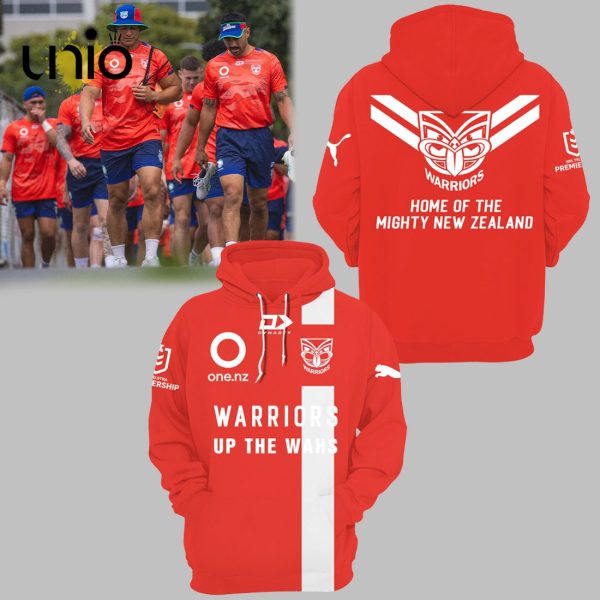 FC Up The Wash NRL New Zealand Warriors Red Hoodie, Jogger, Cap