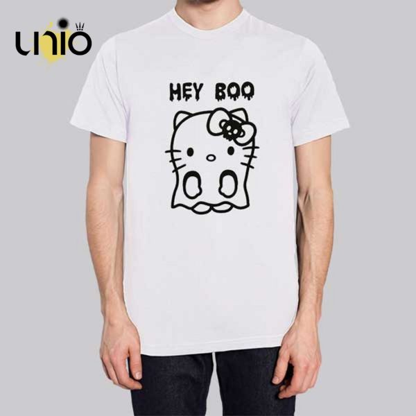 Ghost Hello Kitty Hey Boo T-Shirt