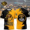 Limited 100 Years Of Boston Bruins Memories Yellow Pant Design Hoodie 3D