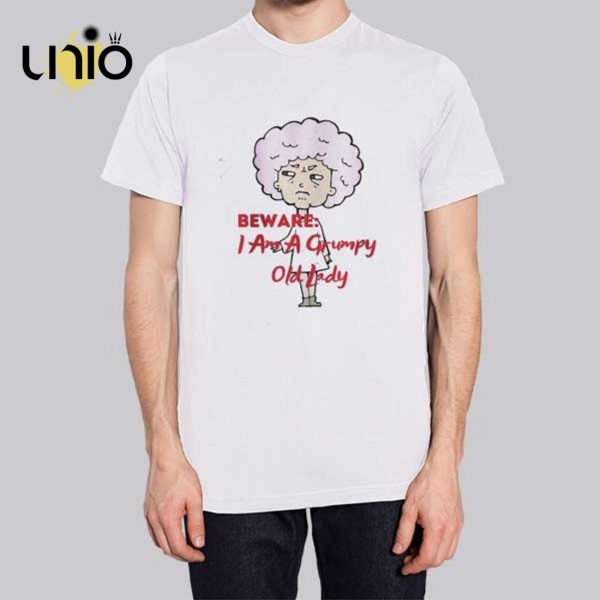 Inspired Grumpy Cranky Old Lady T-Shirt