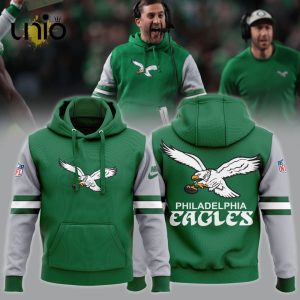 Coach Nicholas John Sirianni’s Eagles Philadelphia Eagles KELLY GREEN Hoodie, Jogger, Cap