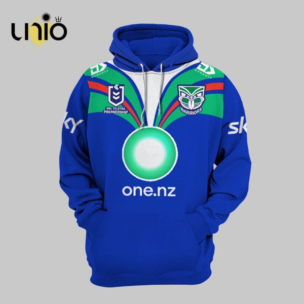 New Zealand Warriors FC Up The Wahs NRL Blue Combo Hoodie, Jogger, Cap