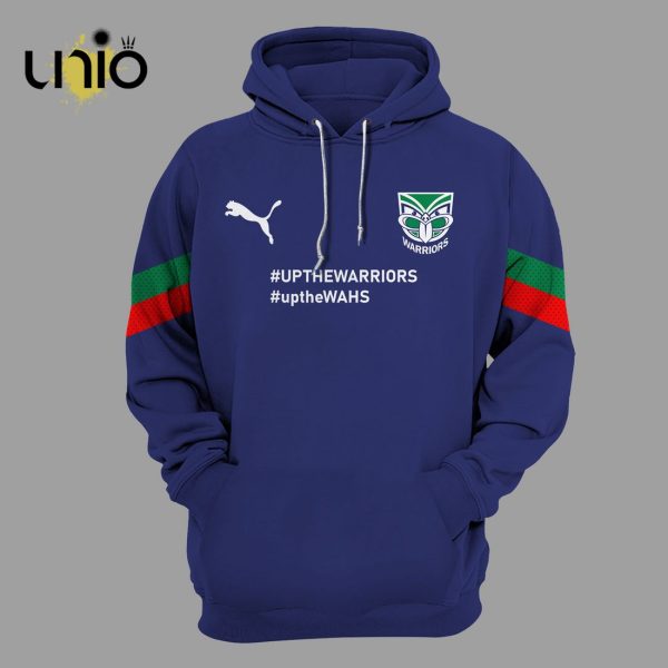 New Zealand Warriors NRL Up The Wash FC Blue Hoodie, Jogger, Cap Limited