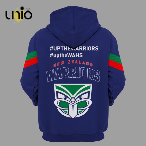 New Zealand Warriors NRL Up The Wash FC Blue Hoodie, Jogger, Cap Limited