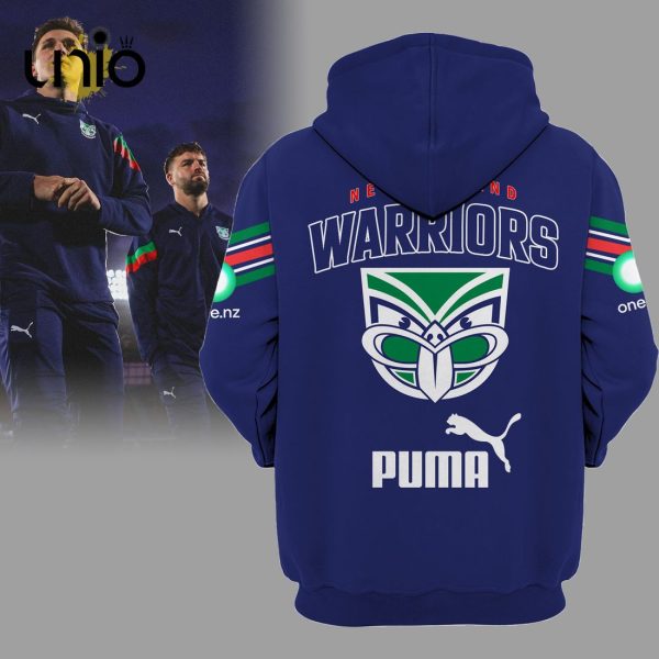 New Zealand Warriors NRL Up The Wash Puma Blue Hoodie, Jogger, Cap