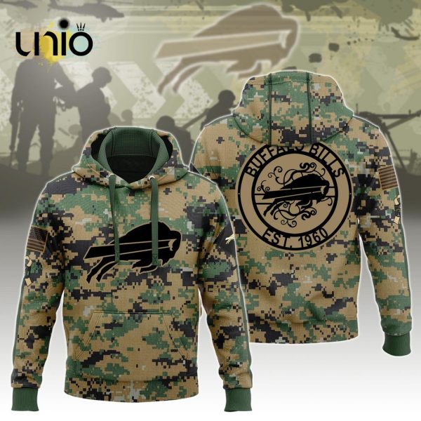 NFL Buffalo Bills Salute To Service For Veterans Hoodie, Jogger, Cap Limited Edition