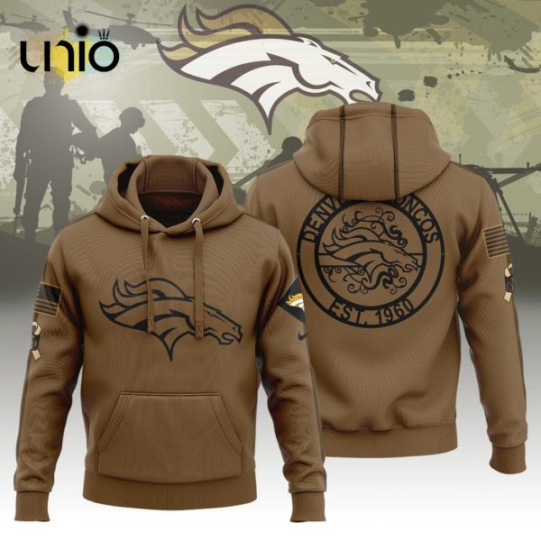 NFL Denver Broncos For Veteran Hoodie, Jogger, Cap Limited Edition