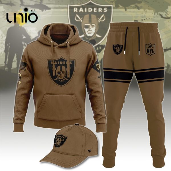 NFL Las Vegas Raiders For Veteran Hoodie, Jogger, Cap Limited Edition