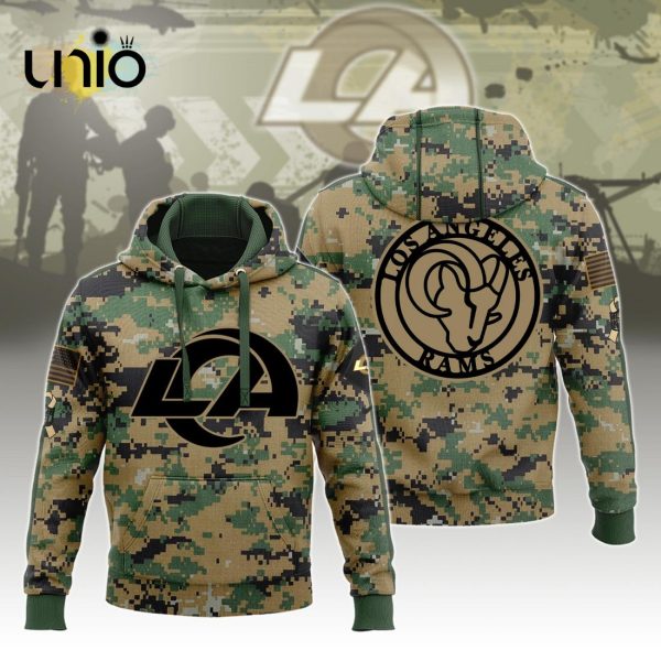 NFL Los Angeles Rams Salute To Service For Veterans Hoodie, Jogger, Cap Limited Edition