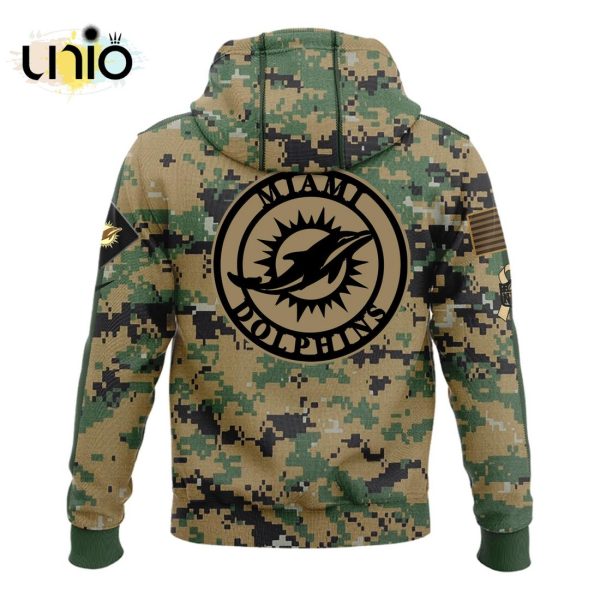 NFL Miami Dolphins Salute To Service For Veterans Hoodie, Jogger, Cap Limited Edition