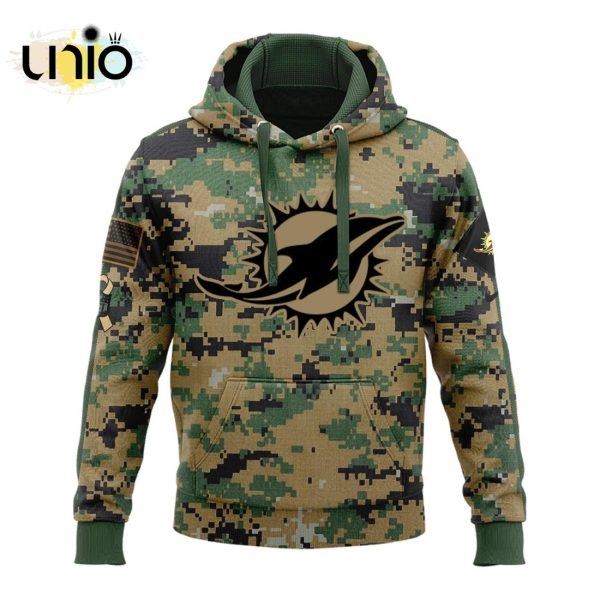 NFL Miami Dolphins Salute To Service For Veterans Hoodie, Jogger, Cap Limited Edition