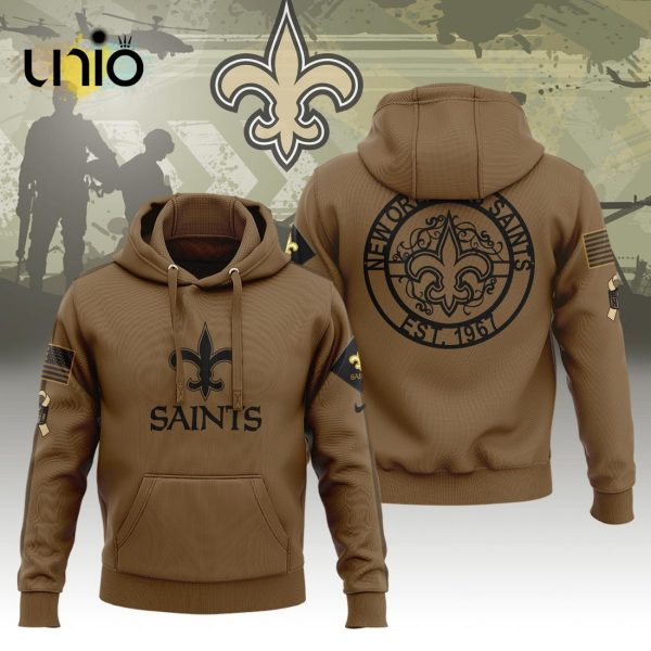 NFL New Orleans Saints For Veteran Hoodie, Jogger, Cap Limited Edition