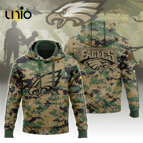 NFL Philadelphia Eagles Salute To Service For Veterans Hoodie, Jogger, Cap Limited Edition