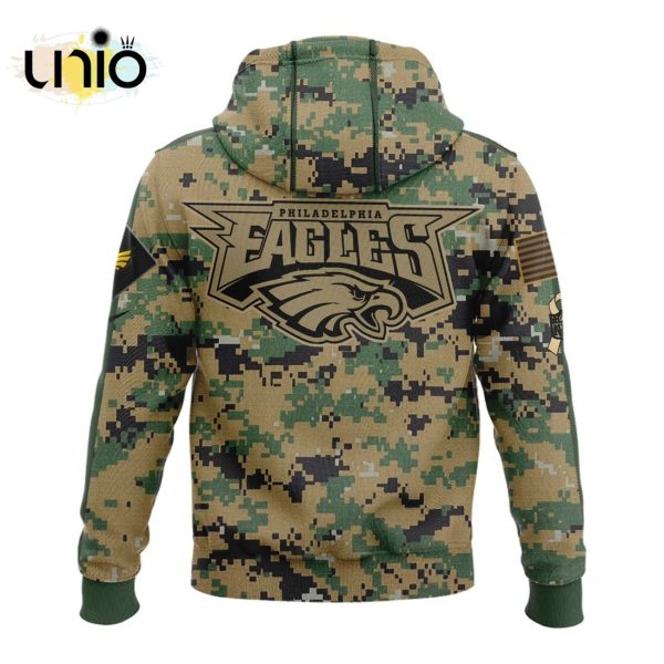 NFL Philadelphia Eagles Salute To Service For Veterans Hoodie, Jogger, Cap Limited Edition