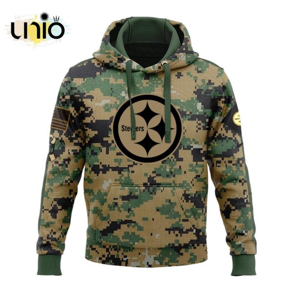 NFL Pittsburgh Steelers Salute To Service For Veterans Hoodie, Jogger, Cap Limited Edition