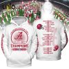 SEC Football 2023 Conference Alabama Crimson Tide Champions Red Hoodie 3D