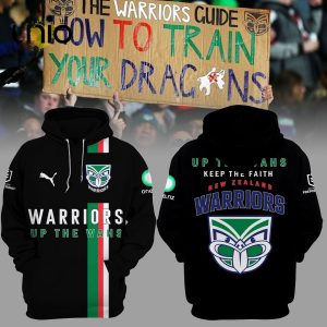 New Zealand Warriors Up The Wahs Finals Reminiscing Black Hoodie, Jogger, Cap Limited