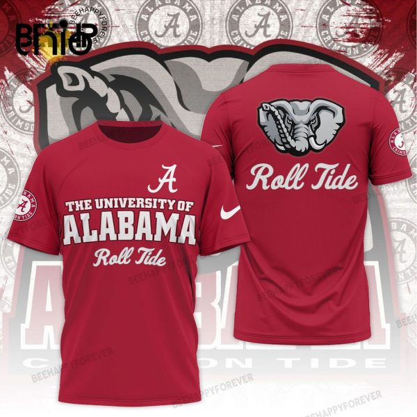 The University Of Alabama Roll Tide Sports Champions Red Hoodie 3D