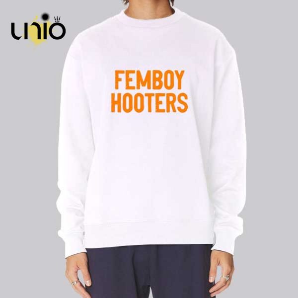 Vintage Font Femboy Hooters T-Shirt