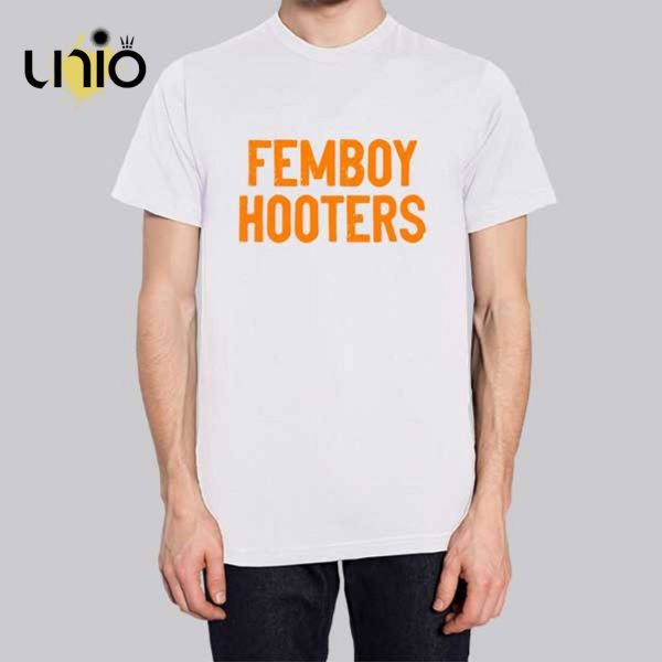 Vintage Font Femboy Hooters T-Shirt