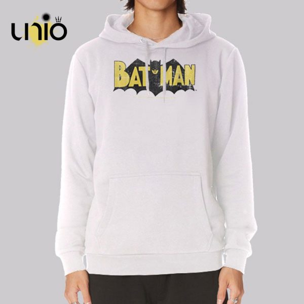 Vintage Graphic Logo Batman Hoodie