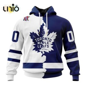 NHL Toronto Maple Leafs Personalize 2024 Home Mix Away Kits Hoodie 3D