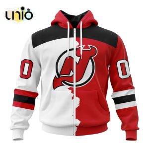 NHL New Jersey Devils Personalize 2024 Home Mix Away Kits Hoodie 3D