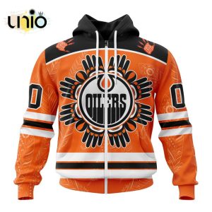 NHL Edmonton Oilers Special National Day For Truth And Reconciliation Design Hoodie 3D