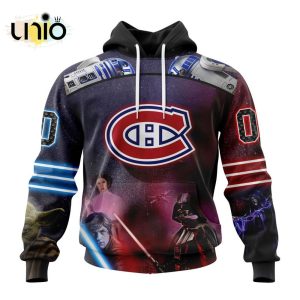 NHL Montreal Canadiens Special Star Wars Design Hoodie 3D