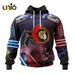 NHL Ottawa Senators Special Star Wars Design Hoodie 3D