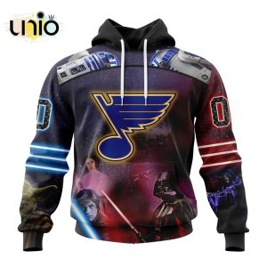 NHL St. Louis Blues Special Star Wars Design Hoodie 3D