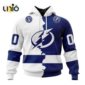 NHL Tampa Bay Lightning Personalize 2024 Home Mix Away Kits Hoodie 3D