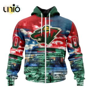 NHL Minnesota Wild Special Design With Xcel Energy Center Hoodie 3D