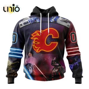 NHL Calgary Flames Special Star Wars Design Hoodie 3D