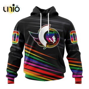 NHL Ottawa Senators Special Pride Design Hockey Is For Everyone Hoodie 3D