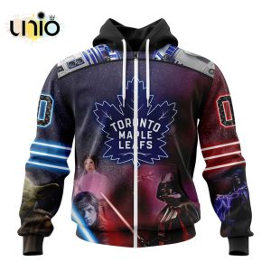 NHL Toronto Maple Leafs Special Star Wars Design Hoodie 3D