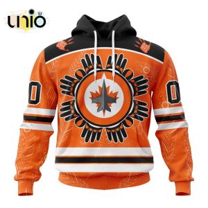 NHL Winnipeg Jets Special National Day For Truth And Reconciliation Design Hoodie 3D