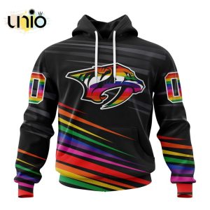 NHL Nashville Predators Special Pride Design Hockey Is For Everyone Hoodie 3D