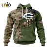 Custom NFL Dallas Cowboys Special Camo Design For Veterans Day Hoodie 3D