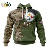 Custom NFL Jacksonville Jaguars Special Camo Design For Veterans Day Hoodie 3D