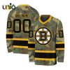 Custom NHL Boston Bruins Special Pink V-neck Long Sleeve