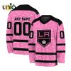 Custom NHL Los Angeles Kings Special St.Patrick’s Day Design Vneck Long Sleeve